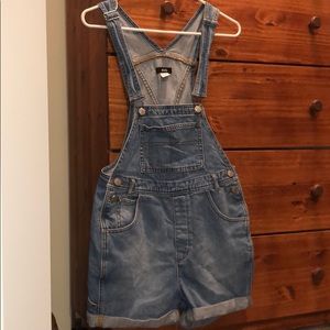 Urban Outfitters Denim Short Overall